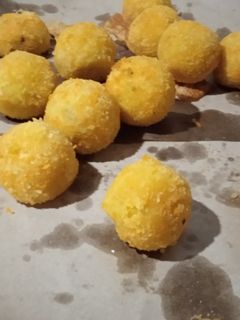 Foto resep Bola ubi coklat