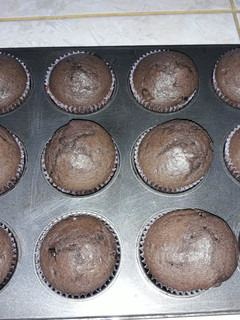 Una foto de Muffins de chocolate