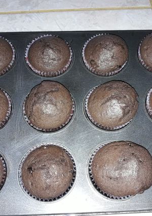 Una foto de Muffins de chocolate