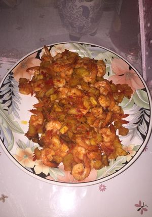 Foto resep Balado Kentang Udang