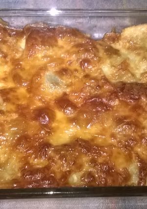 Una foto de Ravioles gratinados 2