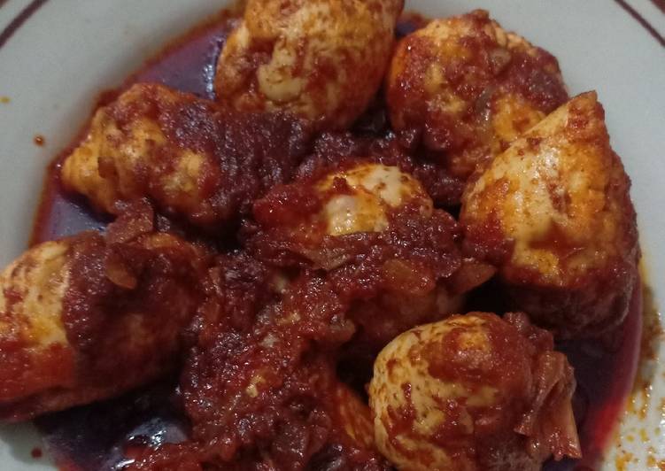 Resep Balado Putih Telur Anti Gagal