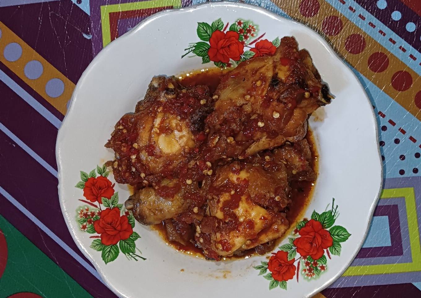 Ayam Pedas Asam Manis