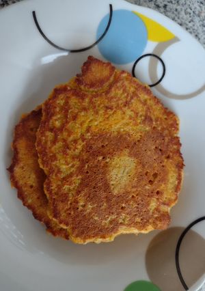 Una foto de Panqueque de zanahoria