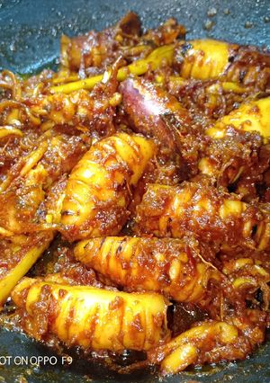 Foto resep Cumi bakar teplon