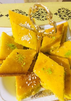 عکسی از دستور کیک باقلوا