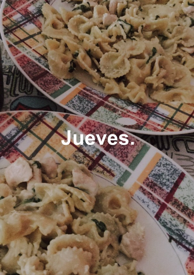 Una foto de Mi pasta de los Jueves -