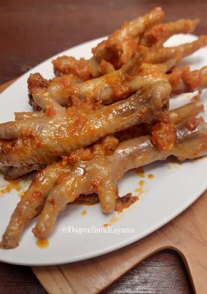 Foto resep 1160. Ceker Mercon