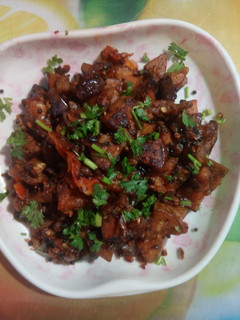 எண்ணெய் கத்தரிக்காய் வறுவல் செய்முறை முக்கிய புகைப்படம்