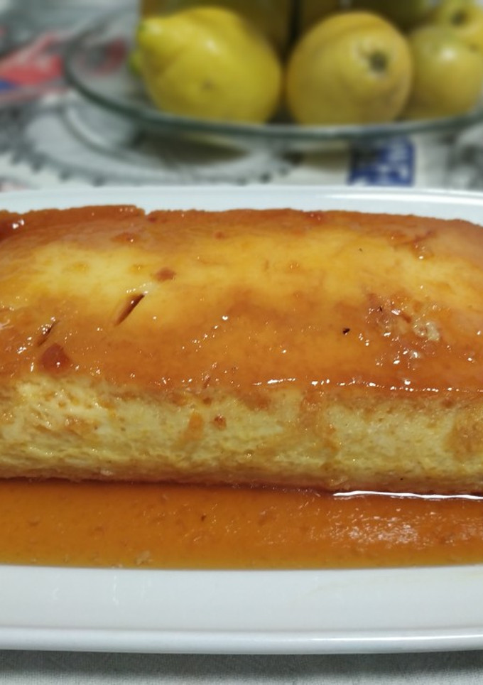 Una foto de Budín de sobaos tiernos