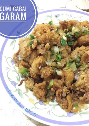 Foto resep Cumi Cabai Garam ala d'cost