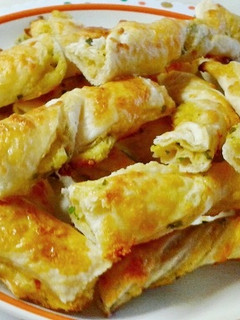 Sajtos-hagymás rudacska recept fotója