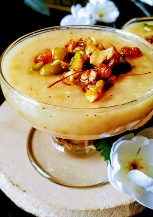A picture of Broken Wheat Kheer.