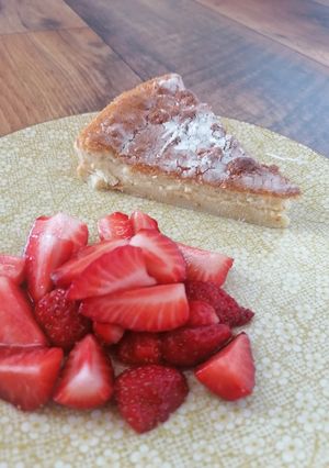 Une photo de Gateau "magique" à la vanille