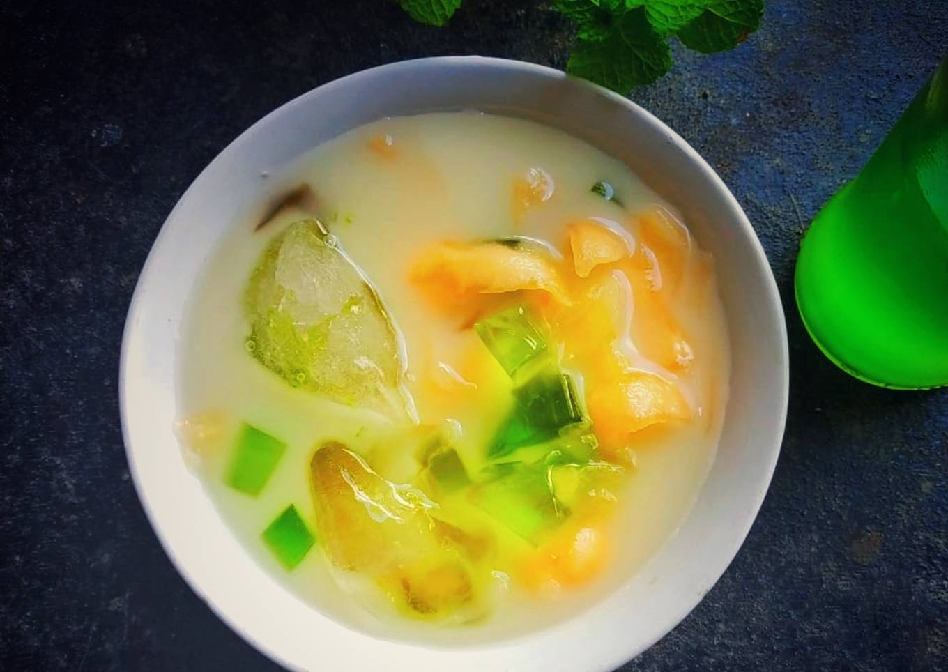 Es Blewah sirup melon
