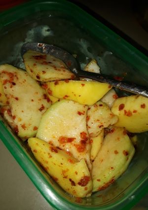 Foto resep Rujak jambu kristal + mangga canting