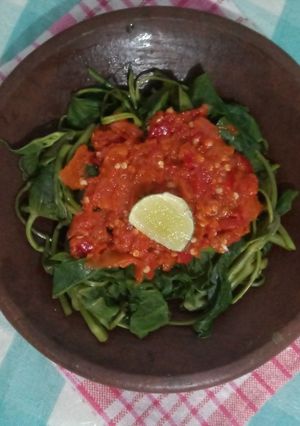 Foto resep Plecing kangkung