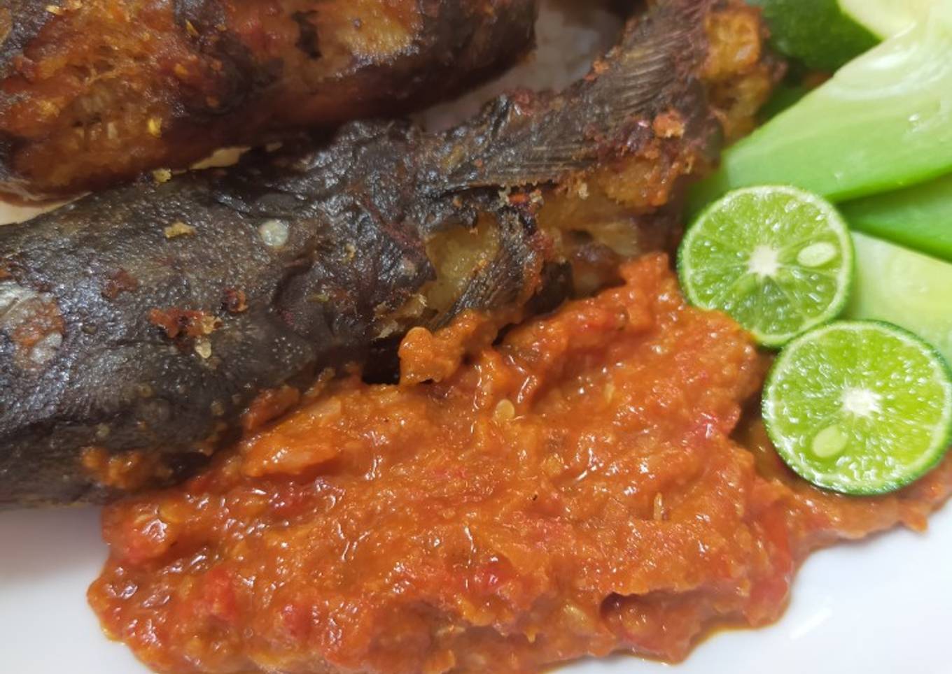 Sambel Pecel Lele (special)