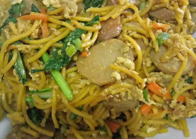 Anti Ribet, Memasak Mie goreng (mie basah) Menu Enak Dan Mudah Dibuat