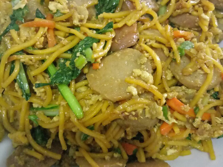 Anti Ribet, Memasak Mie goreng (mie basah) Menu Enak Dan Mudah Dibuat