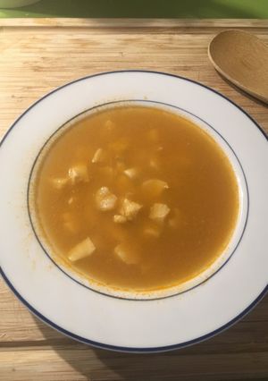 Una foto de Sopa de pescado