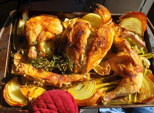 A picture of Chicken Stock.