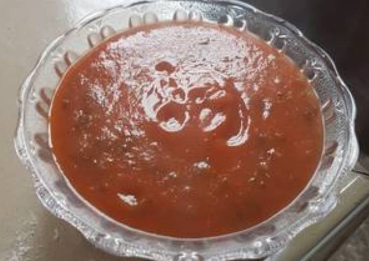 Salsa barbacoa a mi estilo