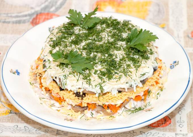 Салат Курица Чернослив Пошаговый Фото