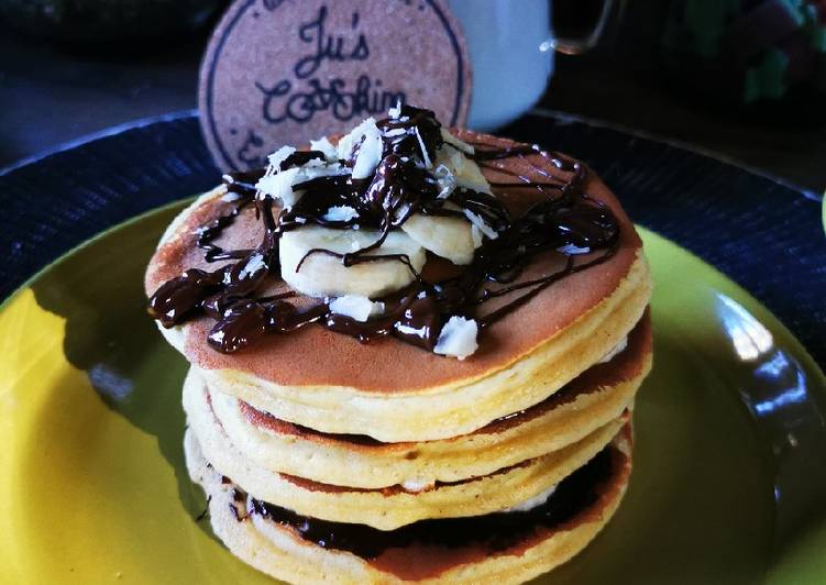 Manière simple à Faire Préférée Fluffy Pancakes