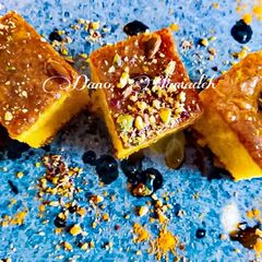 Sfouf, Turmeric Cake, Curcuma Cake A picture of Sfouf, Turmeric Cake, Curcuma Cake.