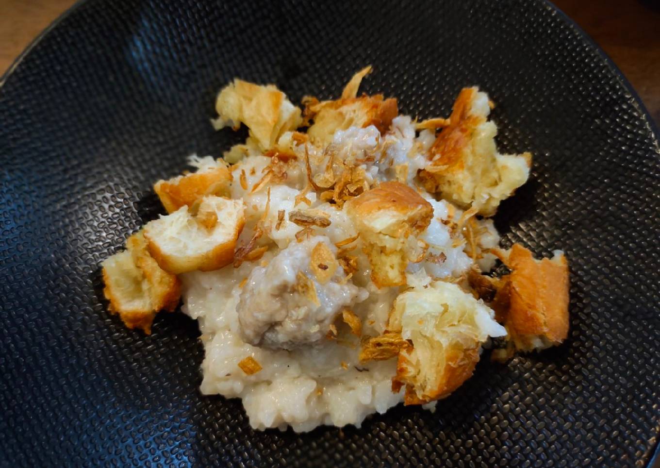 Bubur Ayam/Babi ala rumahan