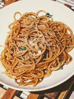 A picture of Fusion Garlic Butter Pasta.