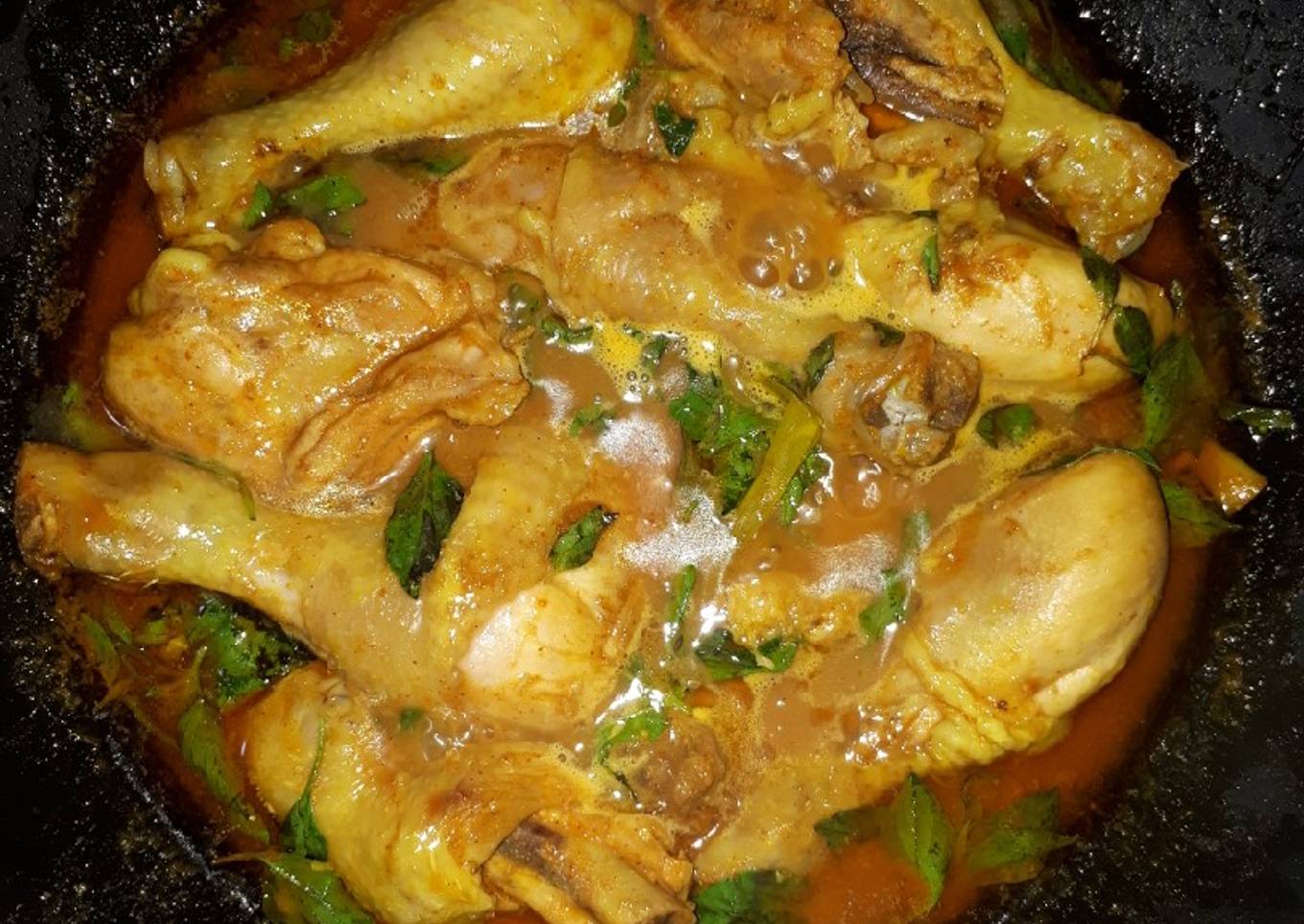 Rica rica ayam pedes mak nyusss