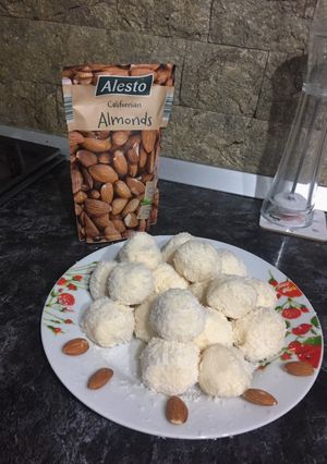 O poză a rețetei Raffaello.
