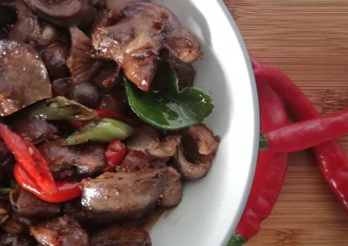 Ati Ampela Ayam Masak Kecap