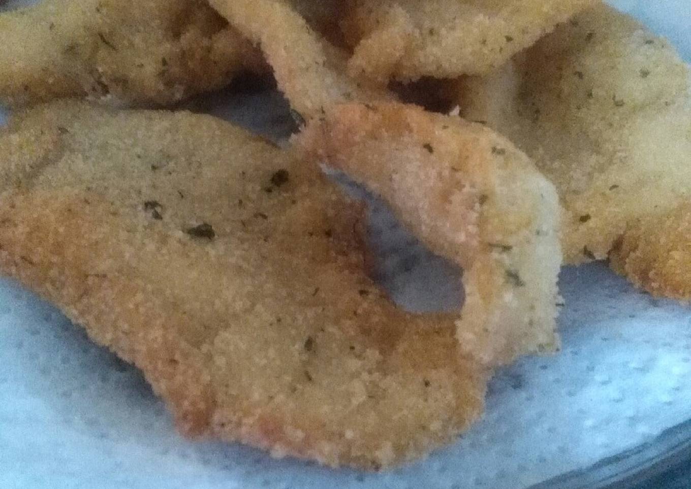 Pechugas rebozadas (de la abuela Ana)