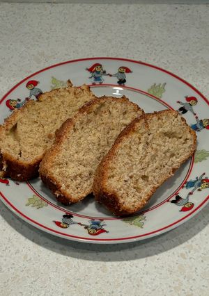 Una foto de Budín de Banana