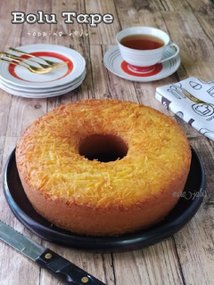 Foto resep Bolu Tape topping Keju