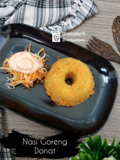Foto resep Donat Nasi Goreng