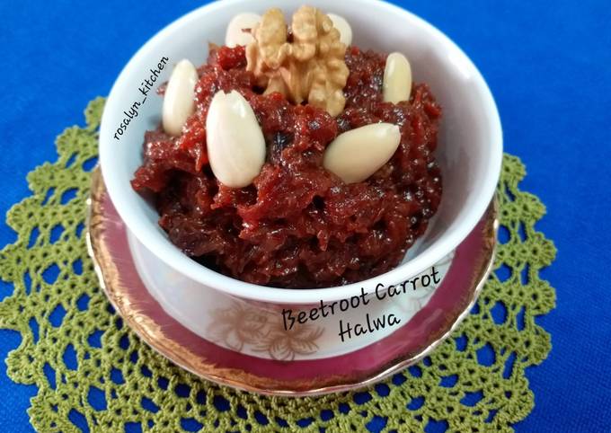 Beetroot Carrot Halwa