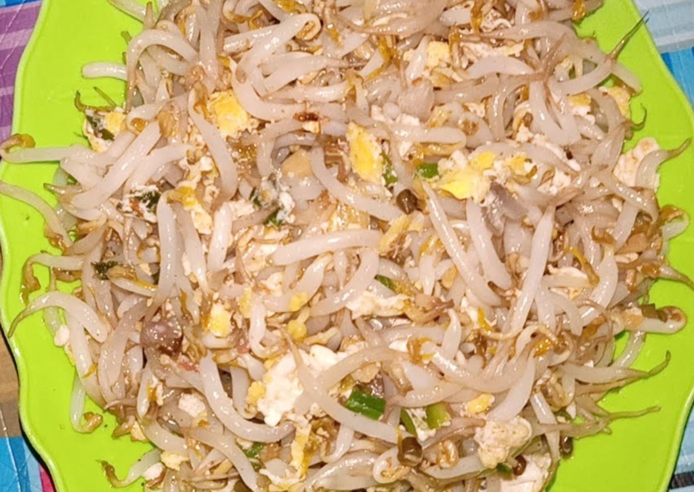 Tumis Toge+Tahu+Telor