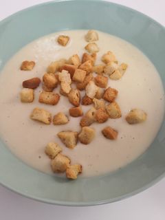 Una foto de Crema de calabacín en olla gm