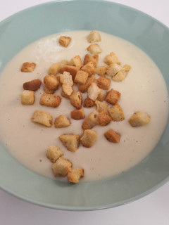 Una foto de Crema de calabacín en olla gm