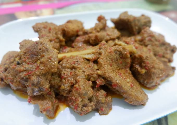 Rendang daging