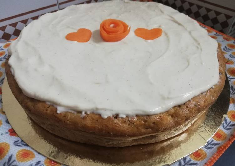 “Carrot cake” Tarta de zanahorias 🥧🥕