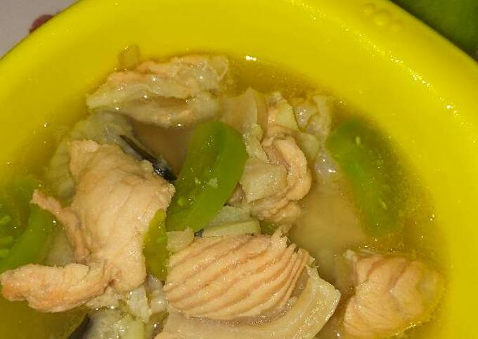 Resep Sup Tetelan Ikan Salmon Oleh Mommy Arra Agen Tetelan Ikan Salmon