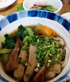 nước dùng mì udon