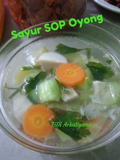 Foto resep Sayur SOP Oyong