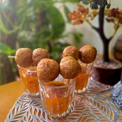 A picture of Angoori Paneer Balls.