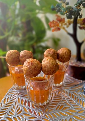A picture of Angoori Paneer Balls.